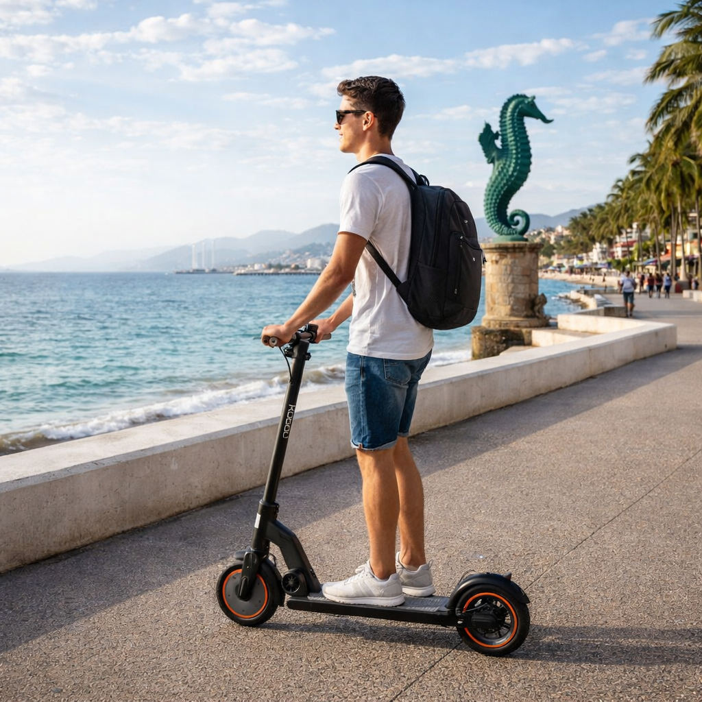 Scooter eléctrico de 4 ruedas en renta en Puerto Vallarta